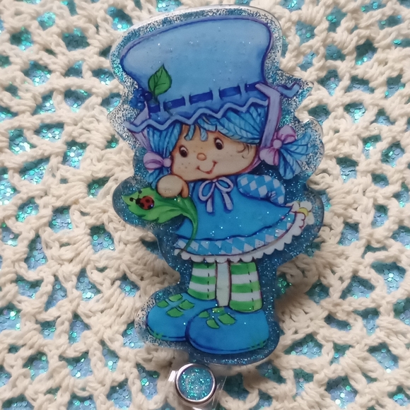 Blueberry muffin badge reel - Picture 2 of 9